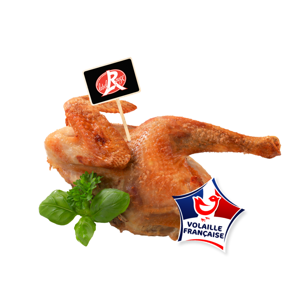 Demi Poulet Rôti Fermier